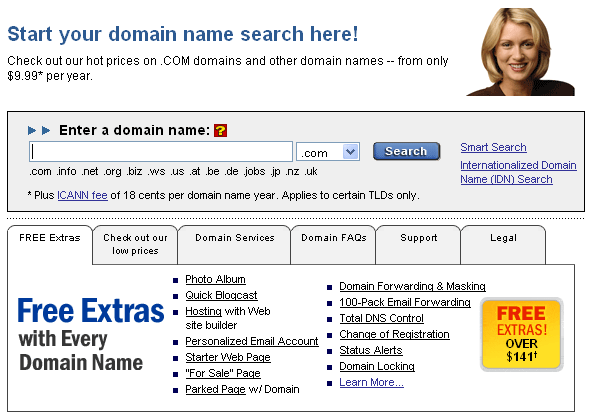domain names